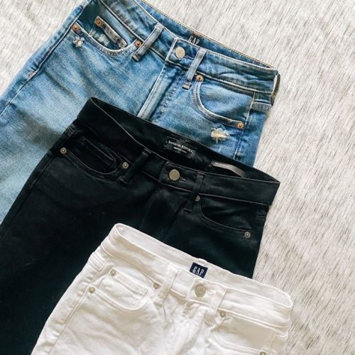 jeans básicos de vestidor